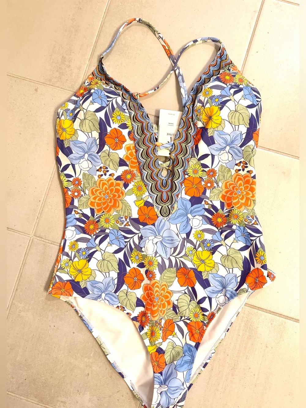 Cupshe XL One Piece Swimsuit NWT